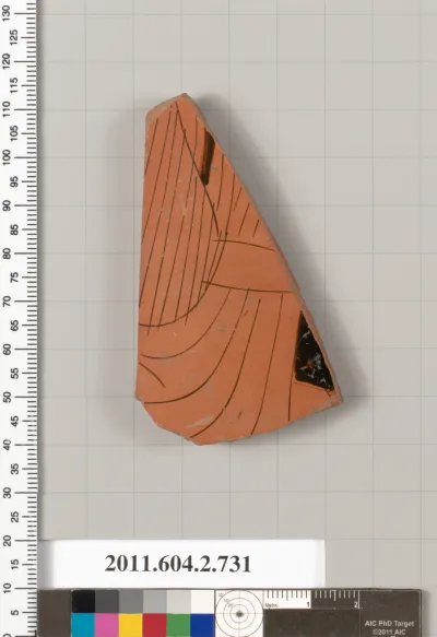 Terracotta fragment of a calyx-krater (bowl for mixing wine and water)