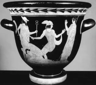 KRATER, BELL (ATHENIAN, RED-FIGURE)