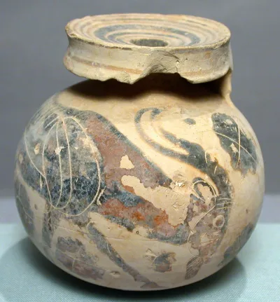 Terracotta aryballos