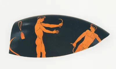 Attic Red-Figure Cup Fragment