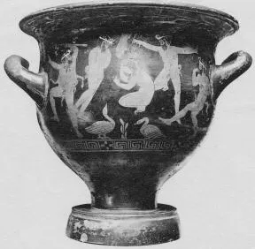 KRATER, BELL (ATHENIAN, RED-FIGURE)