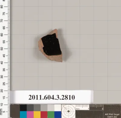 Terracotta fragment of an oinochoe (jug) or olpe (jug)