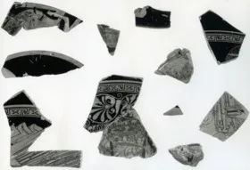 CUP, FRAGMENTS (ATHENIAN, RED-FIGURE)