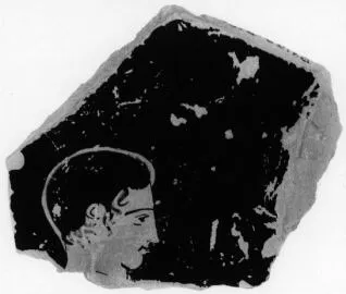 KRATER, BELL, FRAGMENT (ATHENIAN, RED-FIGURE)