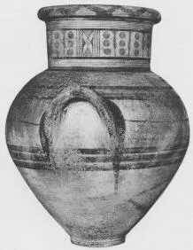 AMPHORA, NECK (CYPRIOT, IRON AGE)
