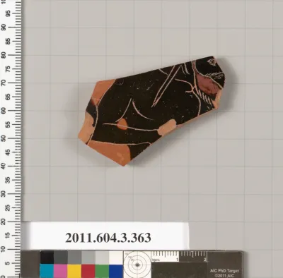 Terracotta fragment of a neck-amphora (jar)