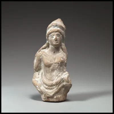 Standing female figurine