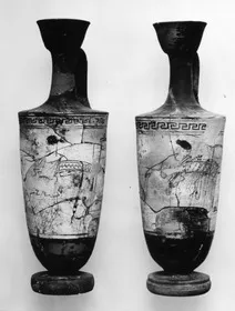 LEKYTHOS (ATHENIAN, RED-FIGURE)