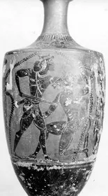 LEKYTHOS (ATHENIAN, BLACK-FIGURE)