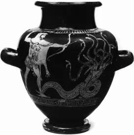 STAMNOS (ATHENIAN, RED-FIGURE)