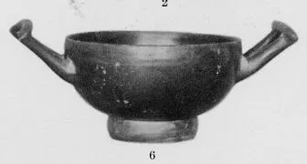 CUP (CALENIAN, BLACK GLAZE)