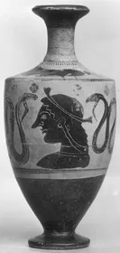 LEKYTHOS (ATHENIAN, BLACK-FIGURE)
