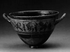 SKYPHOS (ATHENIAN, BLACK-FIGURE)