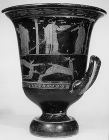 KRATER, CALYX (ATHENIAN, RED-FIGURE)