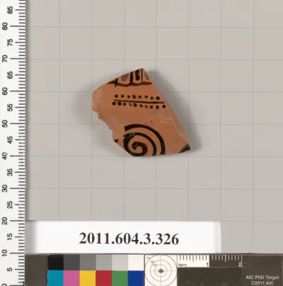 Terracotta fragment of a neck-amphora (jar)