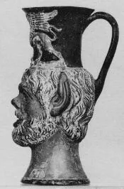 FIGURE VASE (SOUTH ITALIAN (?), RED-FIGURE)