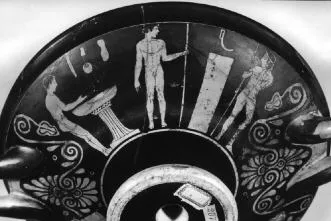 CUP (ATHENIAN, RED-FIGURE)