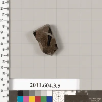 Terracotta fragment of an open shape
