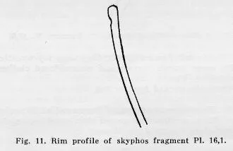 SKYPHOS, FRAGMENT (ATHENIAN, BLACK-FIGURE)
