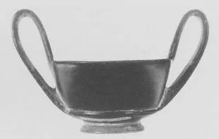 KANTHAROS (ETRUSCAN, BUCCHERO)