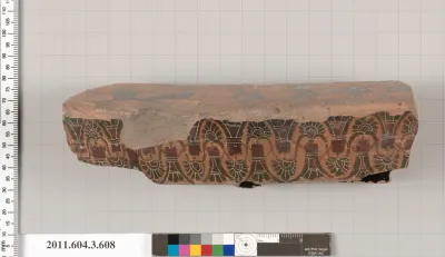 Terracotta fragment of a column-krater (bowl for mixing wine and water)