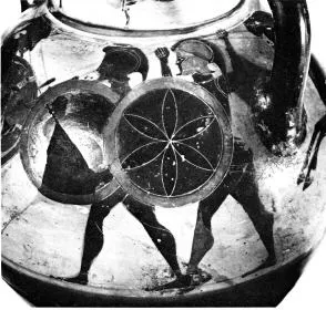 AMPHORA, NECK (ATHENIAN, BLACK-FIGURE)