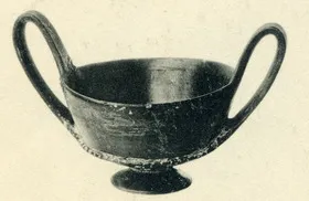 KANTHAROS (ETRUSCAN, BUCCHERO)