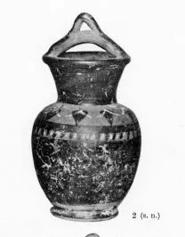 AMPHORA, BAIL (SOUTH ITALIAN, CAMPANIAN, BLACK PATTERN)