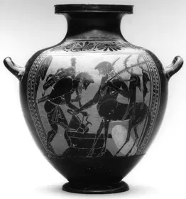 HYDRIA (ATHENIAN, BLACK-FIGURE)