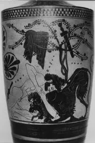 LEKYTHOS (ATHENIAN, BLACK-FIGURE)