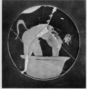 CUP, FRAGMENT (ATHENIAN, RED-FIGURE)