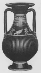 PELIKE (SOUTH ITALIAN, GNATHIAN, BLACK GLAZE)