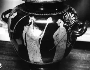 STAMNOS (ATHENIAN, RED-FIGURE)