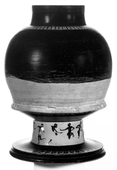 Fragmentary Attic Black-Figure Psykter-Oinochoe