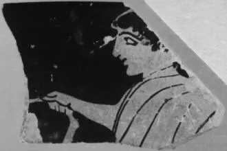 CUP, FRAGMENT (ATHENIAN, RED-FIGURE)