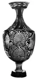 AMPHORA, PANATHENAIC SHAPE (SOUTH ITALIAN, APULIAN, RED-FIGURE)