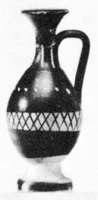 LEKYTHOS (SOUTH ITALIAN, CAMPANIAN, BLACK PATTERN)