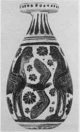 ALABASTRON (CORINTHIAN, BLACK-FIGURE)