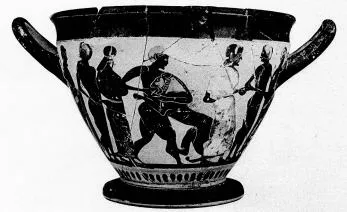 SKYPHOS (ATHENIAN, BLACK-FIGURE)