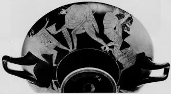 CUP B (ATHENIAN, RED-FIGURE)