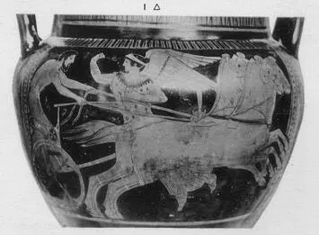 KRATER, COLUMN (ATHENIAN, RED-FIGURE)