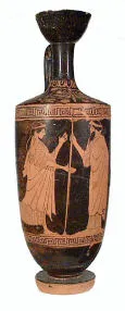 LEKYTHOS (ATHENIAN, RED-FIGURE)