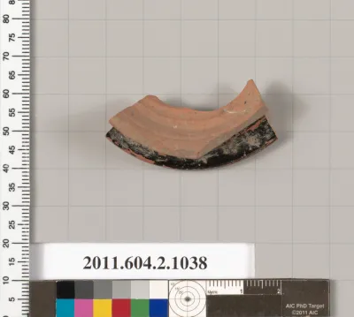 Terracotta fragment of an oinochoe (jug)