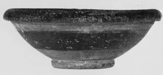 BOWL (SOUTH ITALIAN, BLACK GLAZE)