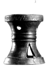 STAND (ETRUSCAN, BUCCHERO)