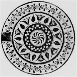 PLATE (EAST GREEK, CLAZOMENIAN)