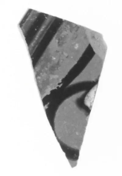 Attic Black-Figure Eye Cup Rim Fragment