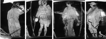 KANTHAROS (ATHENIAN, RED-FIGURE)