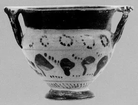KRATER, COLUMN (ATHENIAN, BLACK-FIGURE)