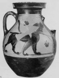 AMPHORA, BELLY, TYPE B (ATHENIAN, BLACK-FIGURE)